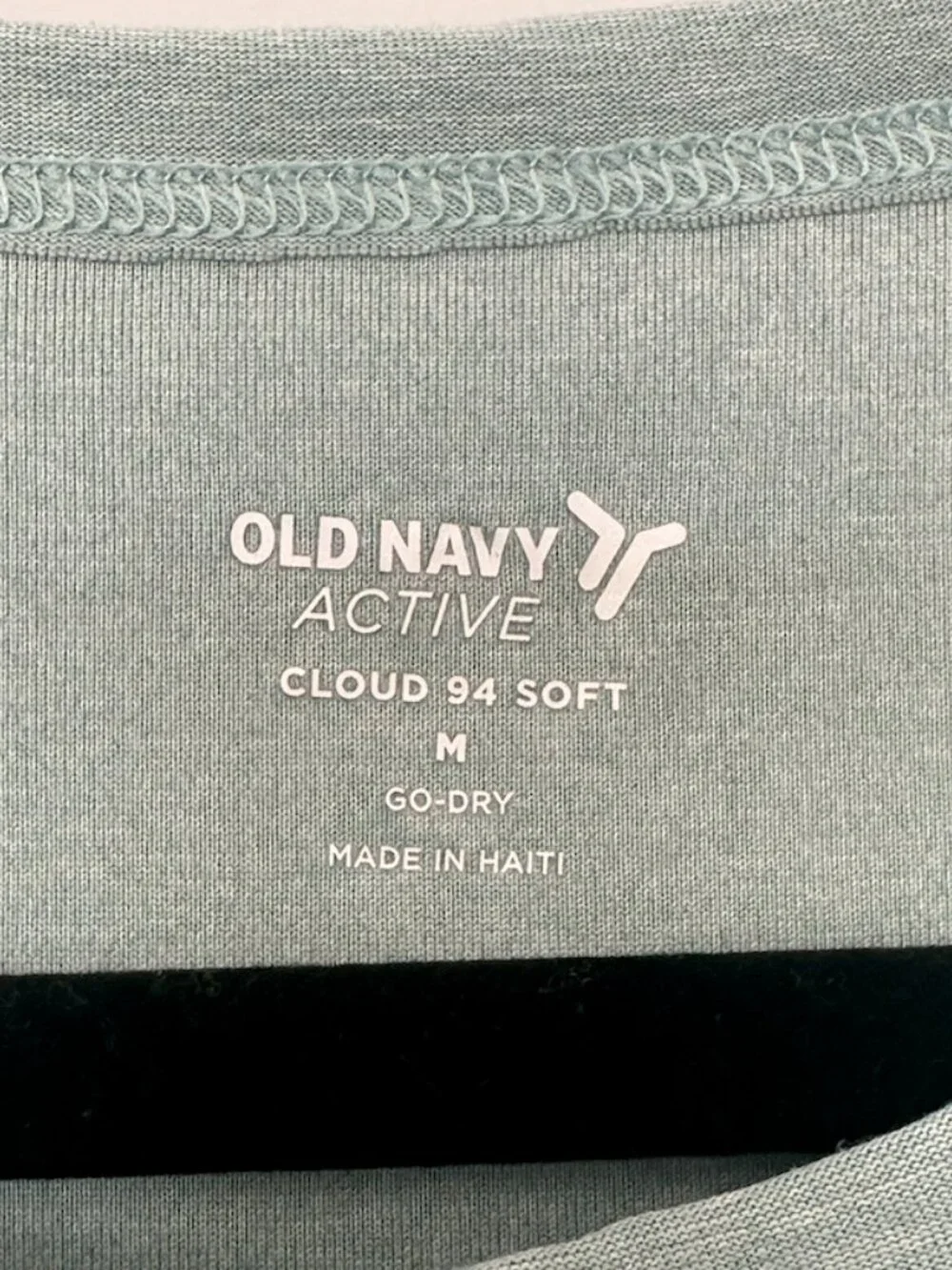 Old Navy Active Dry Fit Racerback Blue Workout Tank Womens Medium